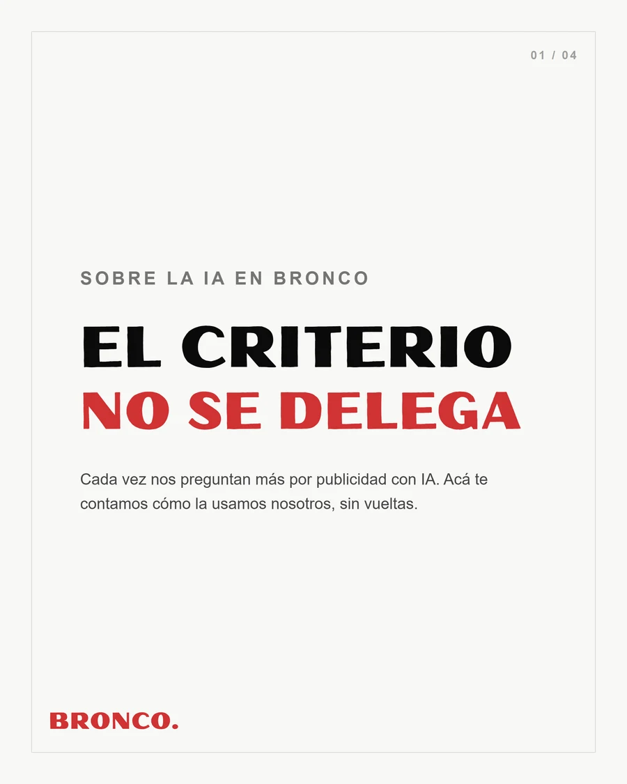 Slide 1 de 4: El criterio no se delega